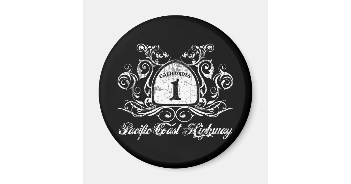 PCH Highway Sign Magnet | Zazzle