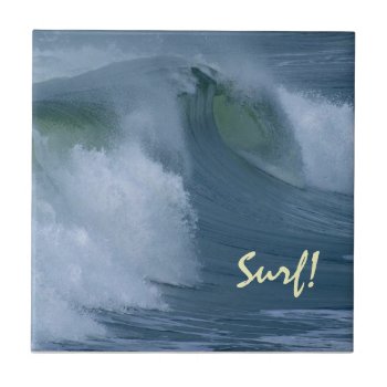 Pcific Surf Tile by h2oWater at Zazzle