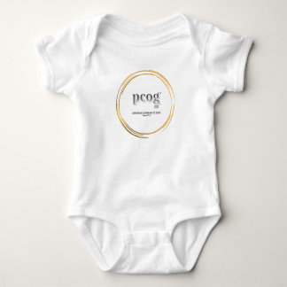 pcog baby bodysuit WHISPY GOLD CIR words+scripture