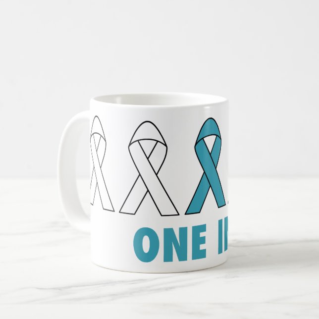 PCOS Awareness Association - 1in5 Coffee Mug (Front Left)