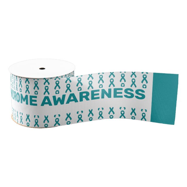 PCOS Awareness Pattern Ribbon (Spool)