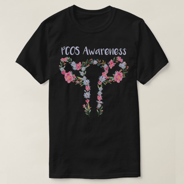 PCOS Awareness  T-Shirt (Design Front)