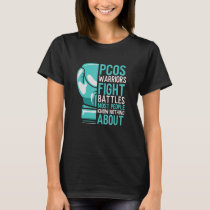 PCOS Warrior Polycystic Ovary Syndrome Awareness T-Shirt