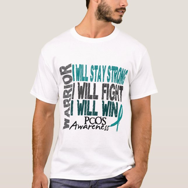 PCOS Warrior T-Shirt (Front)