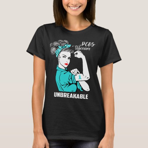 PCOS Warrior Unbreakable T_Shirt