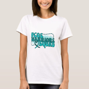 PCOS WARRIORS SQUAD Polycystic Ovary Syndrome T-Shirt