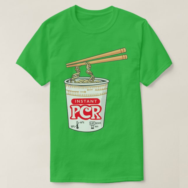 PCR noodles T-Shirt (Design Front)