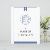 PCS Command Center Binder Master Checklist (Standing Front)
