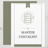 PCS Command Center Binder Master Checklist (Front/Back)