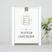 PCS Command Center Binder Master Checklist (Standing Front)