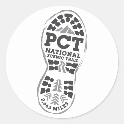 PCT CLASSIC ROUND STICKER