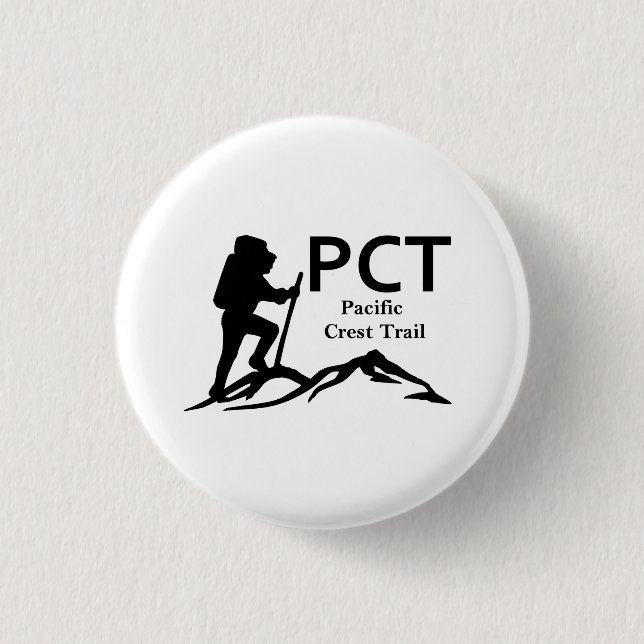 PCT  -  Pacific Crest Trail Button (Front)