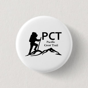 PCT - Pacific Crest Trail Button
