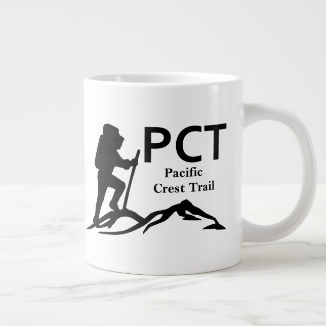 PCT  -  Pacific Crest Trail Giant Coffee Mug (Right)