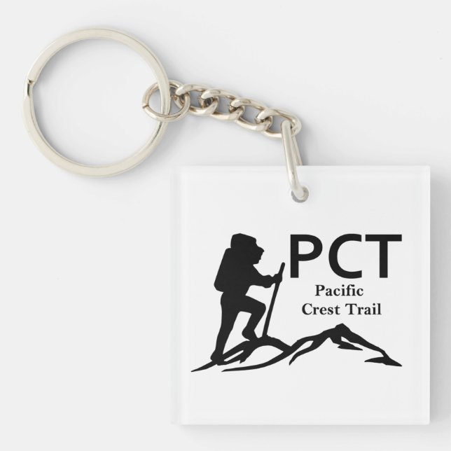 PCT  -  Pacific Crest Trail Keychain (Front)