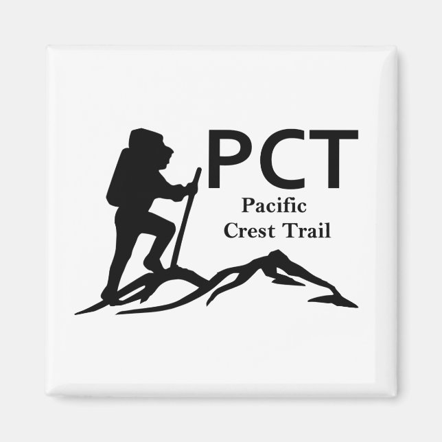 PCT  -  Pacific Crest Trail Magnet (Front)