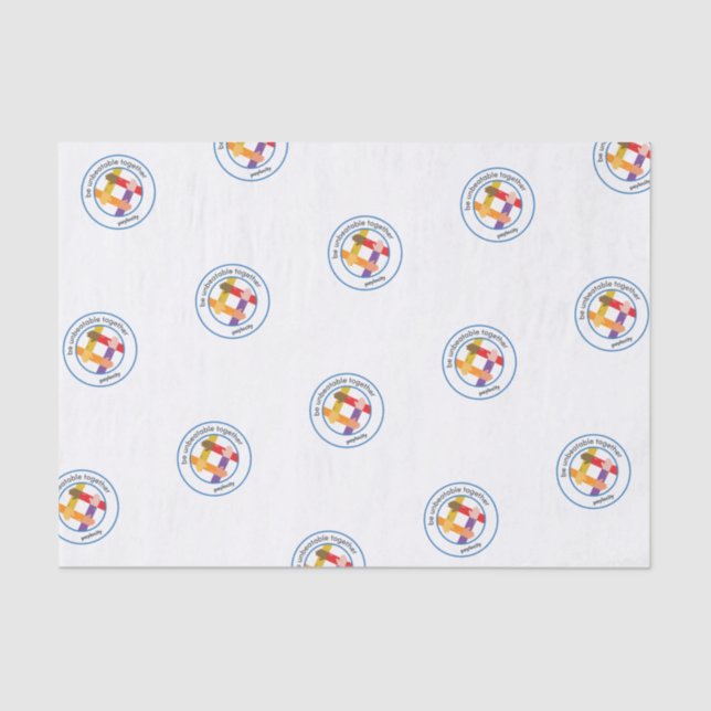 PCTY VALUES Tissue Paper "Be Unbeatable Together" (Front)