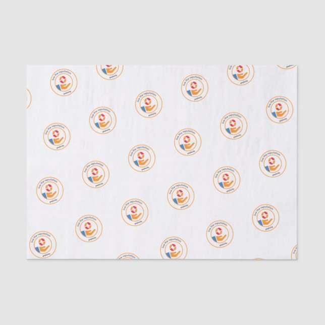 PCTY VALUES Tissue Paper "Live the Reputation" (Front)