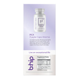 PCX Purple Caps Xtreme Rack Card