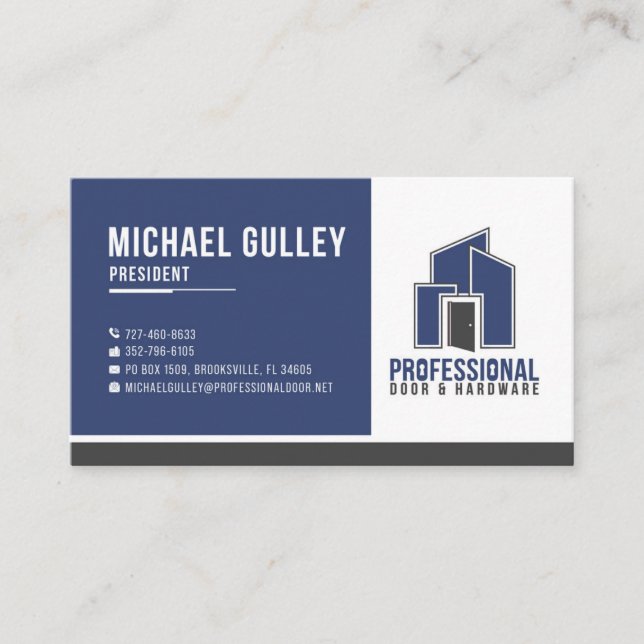 PD&H Business Card - Michael Gulley (Front)