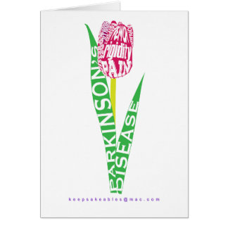 PD Wordy Tulip Cards