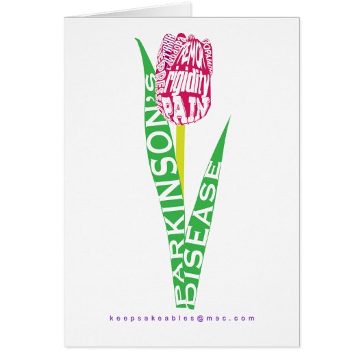 PD Wordy Tulip Cards (Front)