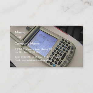 Pda Handhelds Cellphones Palms Business Card