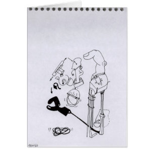 PDD62 S W Drawings Surreal Finger Shadow Doodles Cards