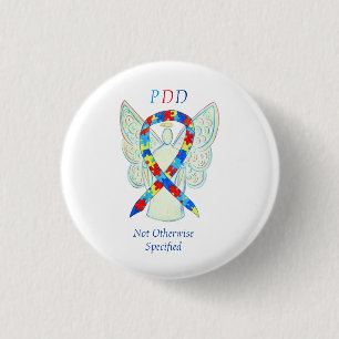 PDD-NOS (Not Otherwise Specified) Angel Ribbon Pin