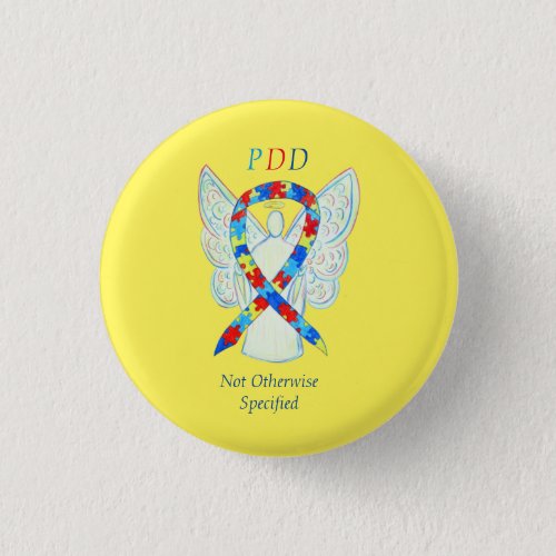 PDD_NOS Not Otherwise Specified Angel Ribbon Pin