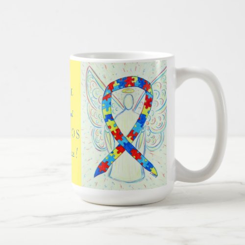 PDD_NOS Not Otherwise Specified Ribbon Angel Mug