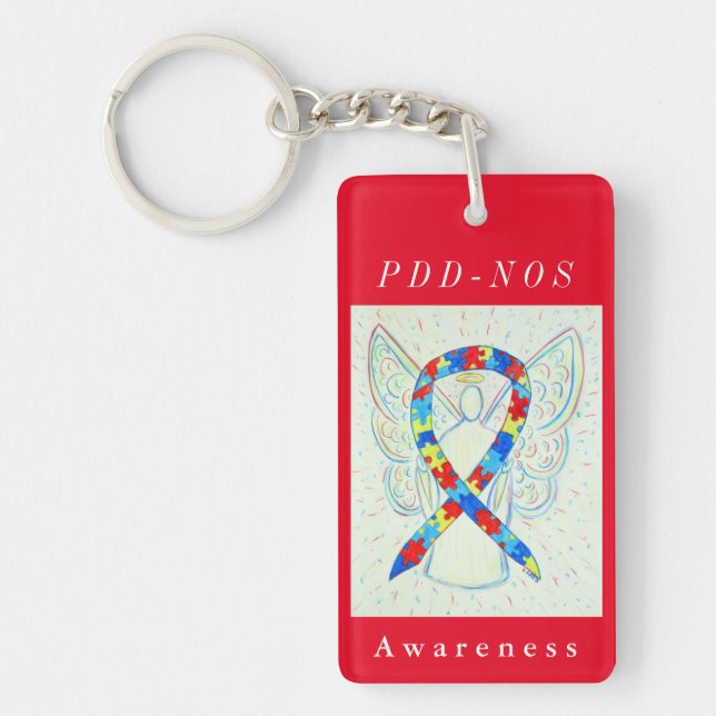 PDD-NOS (Not Otherwise Specified) Ribbon Keychain (Front)