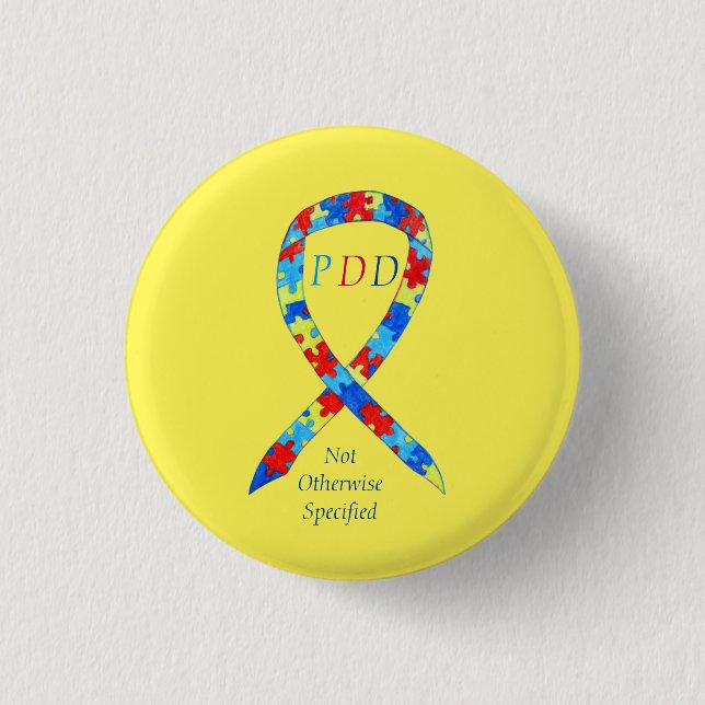 PDD-NOS (Not Otherwise Specified) Ribbon Pin (Front)