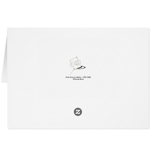 PDD Small Weak Drawings Infinity Mask card (Back Horizontal)