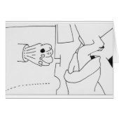 PDD Small Weak Drawings Sleepless Dreams card (Front Horizontal)