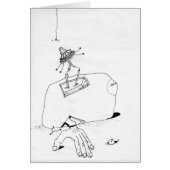 PDD Small Weak Drawings Toaster Doodles card (Front)