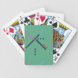 PDX Airport Carpet Bicycle Playing Cards