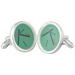 PDX Airport Carpet Cufflinks