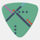 PDX Airport Carpet Guitar Pick