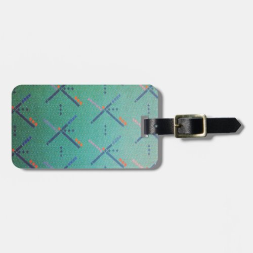 PDX Airport Carpet Luggage Tag