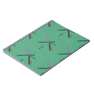 PDX Airport Carpet Notebook