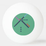 PDX Airport Carpet Ping-Pong Ball
