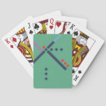 PDX Airport Carpet Poker Cards