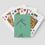PDX Airport Carpet Poker Cards