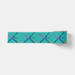 PDX Airport Carpet Portland Oregon Grosgrain Ribbon