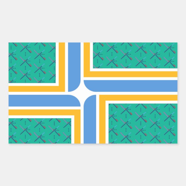 PDX Airport Carpet- Portland Sticker (Front)