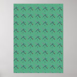 PDX Airport Carpet Poster