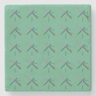 PDX Airport Carpet Stone Coaster