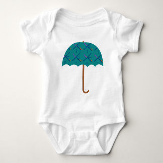 PDX Airport Carpet Umbrella Baby Bodysuit