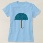 PDX Airport Carpet Umbrella T Shirt
